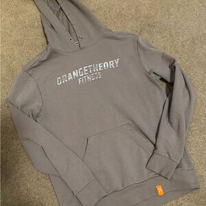 Orangetheory Men's Gray Pullover Hoodie